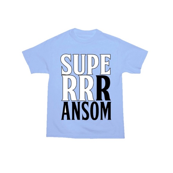 Blue SuperrRansom T-shirt - Picture 1 of 4